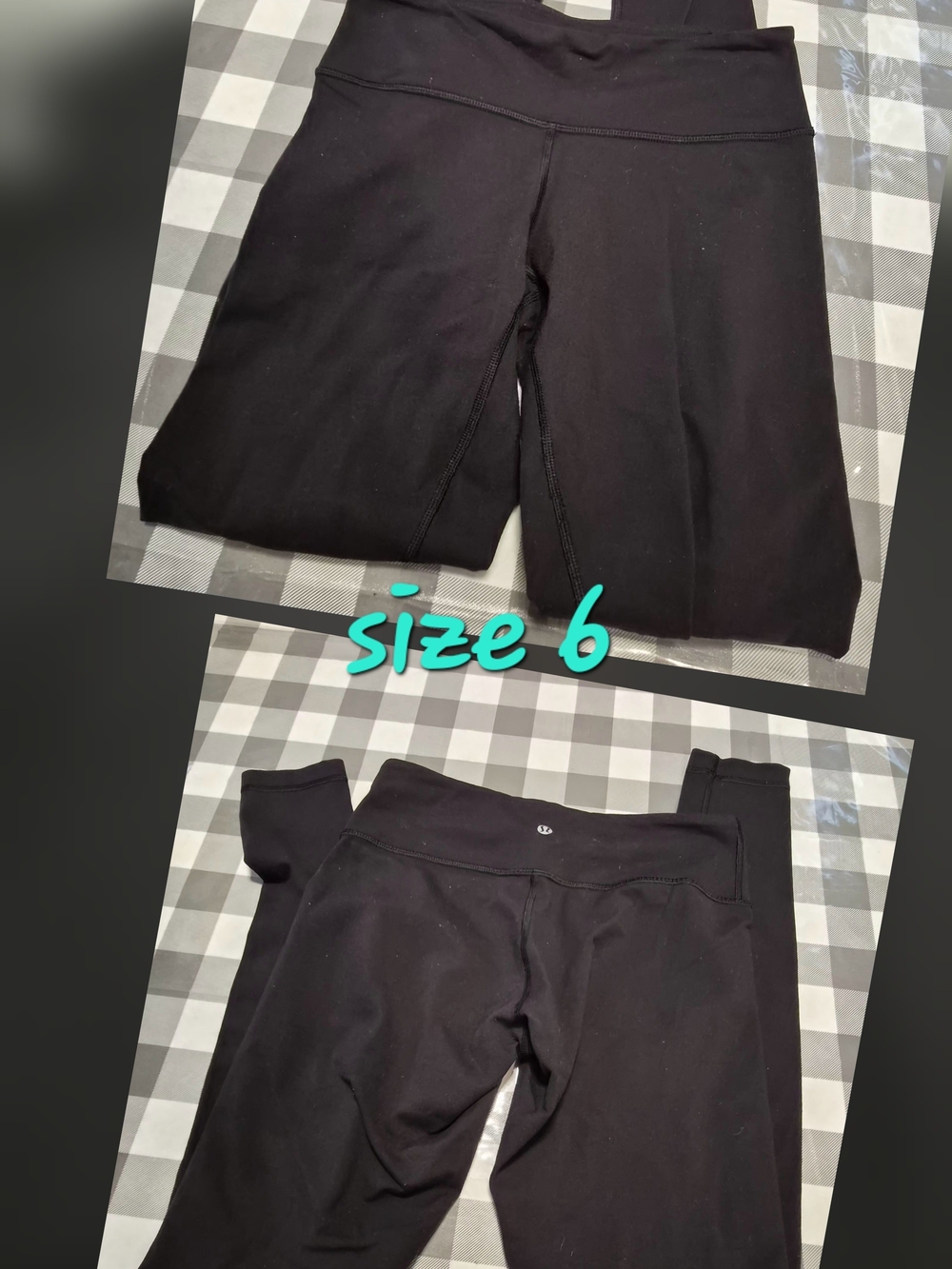 lululemon athletica Women Black Athletic Leggings